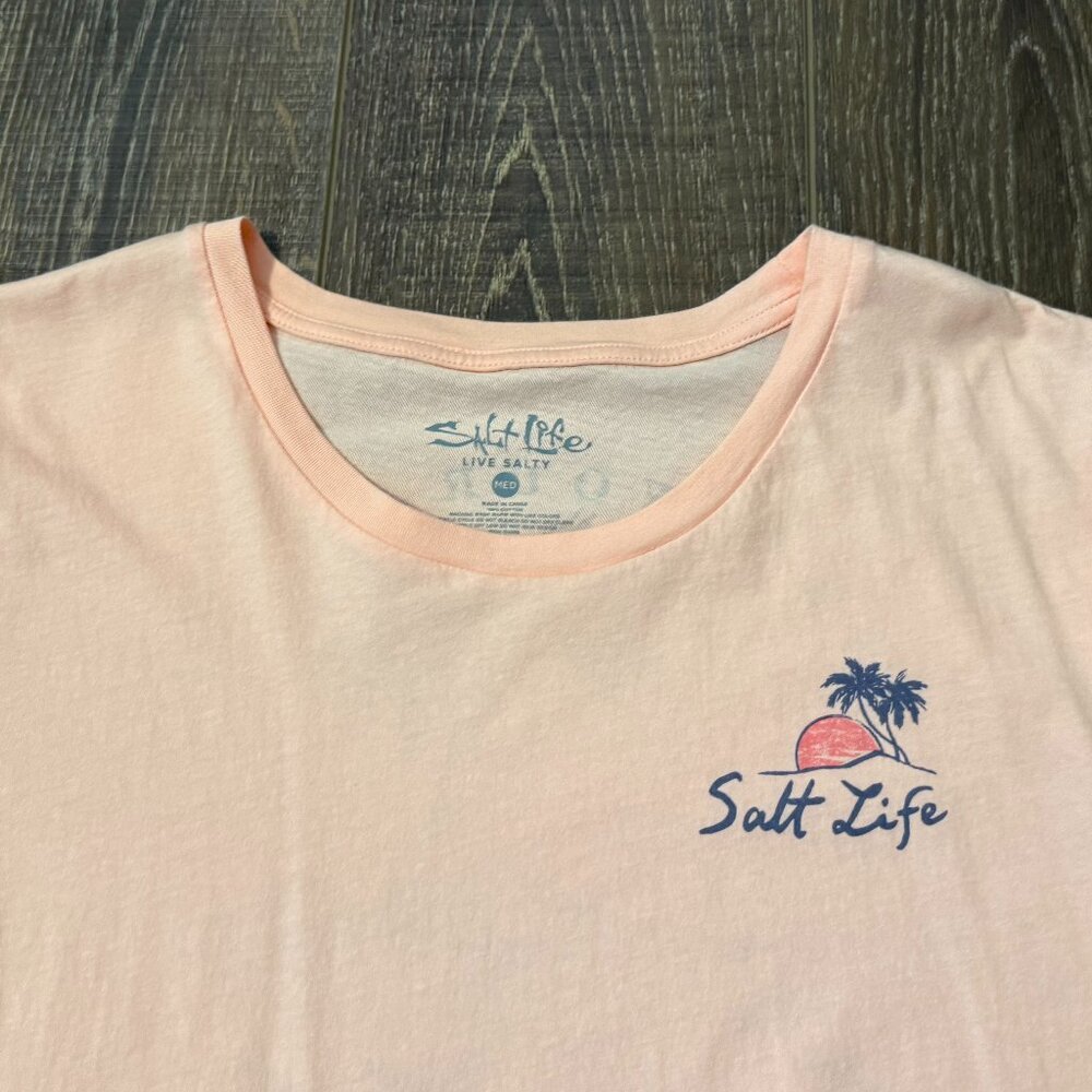 Salt Life Short Sleeve Tee – Size M - Picture 6 of 7